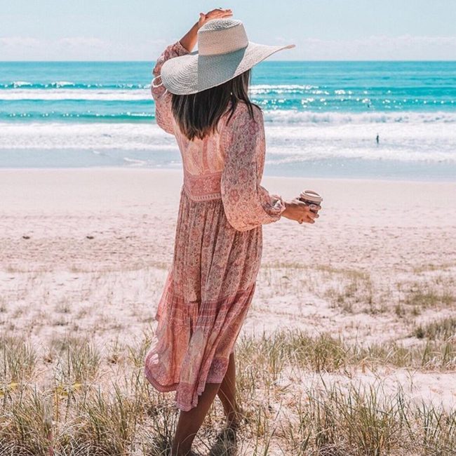платье на пляж