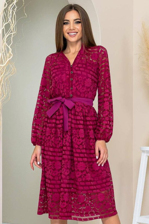 Літня Сукня Ажурний Гіпюр 21124 Марсала