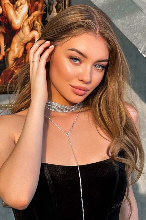 Чокер "Зоряний Пил" Біжутерія 23526 Сріблястий