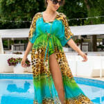 Купальник Парео Vibrant Beachwear 21078 Зелений