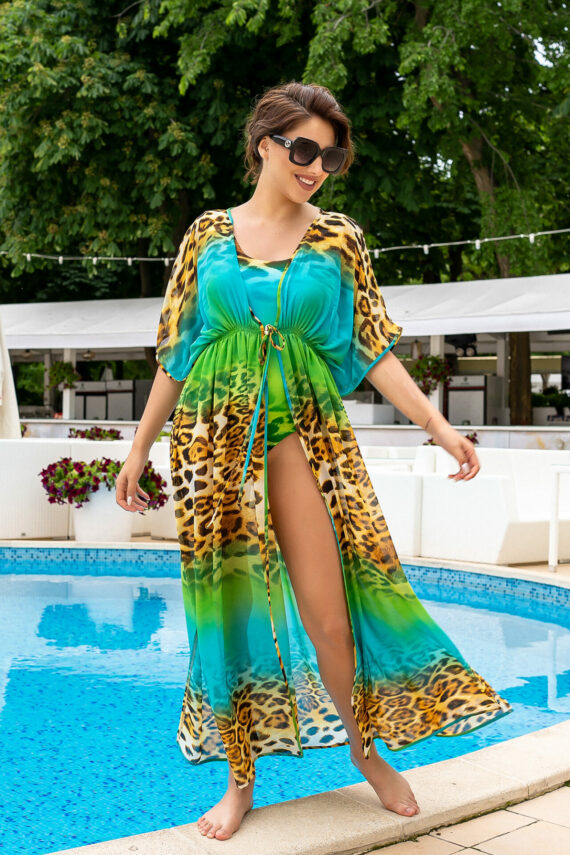 Купальник Парео Vibrant Beachwear 21078 Зелений