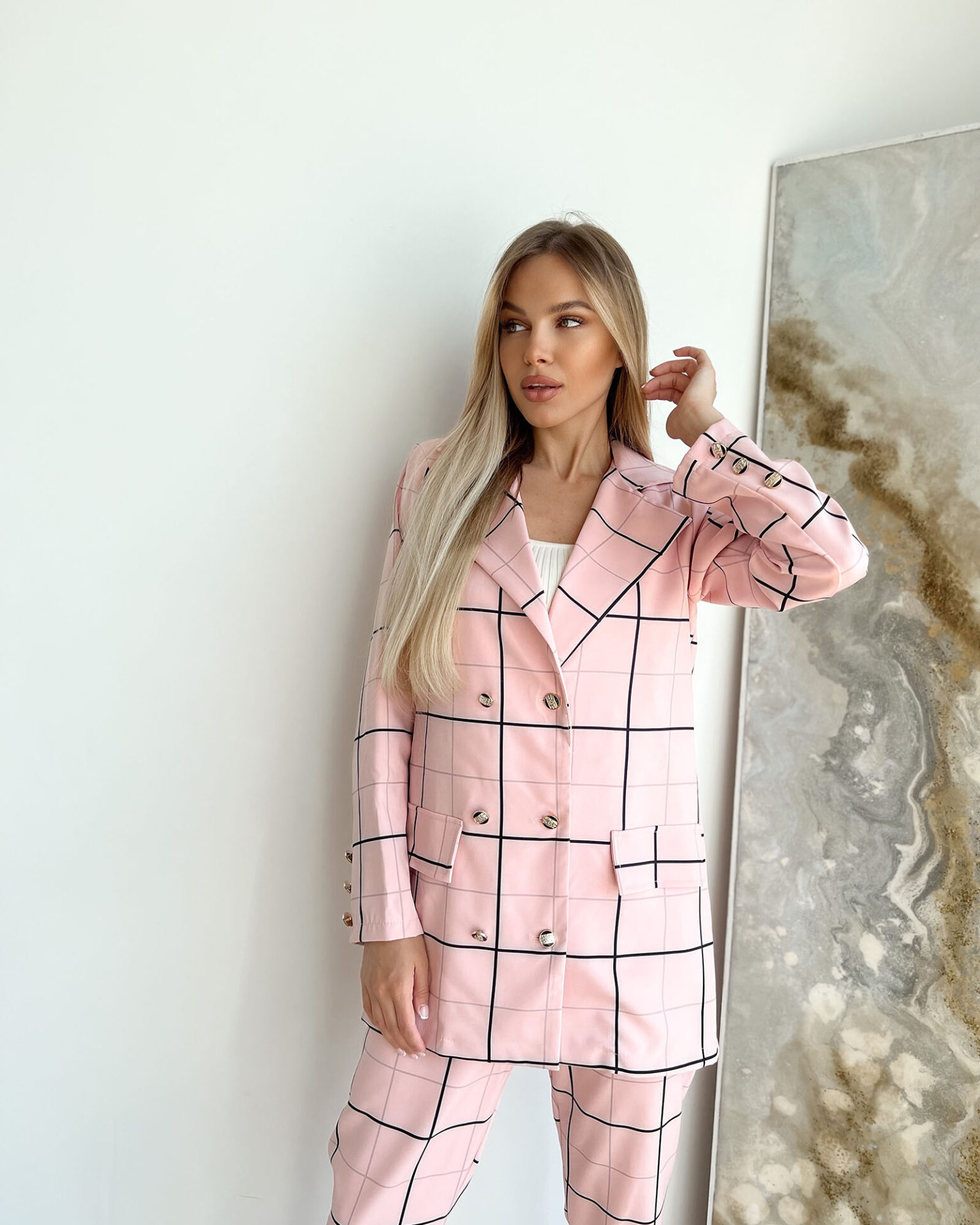 Костюм Urban Suit Chic 21044 Рожевий