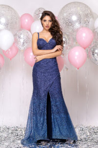 Вечірня сукня Золота Рибка 20031 Синя