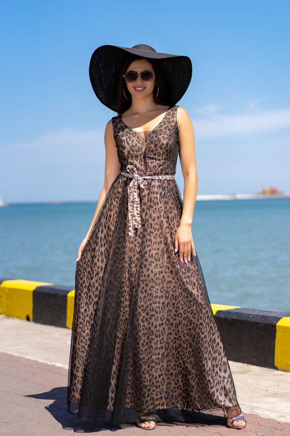 Вечірня Сукня Modern Glamour 9101 Золотий