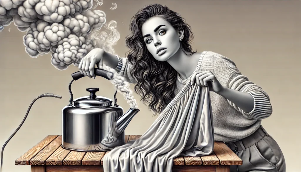 Як погладити одяг без електрики: поради